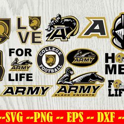 Army Black Kinght Football Team svg, Army Black Kinght svg, N C A A SVG, Logo bundle Instant Download