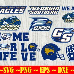 Georgia Southern Eagles Football Team SVG, Georgia Southern Eagles svg, N C A A SVG, Logo bundle Instant Download