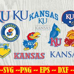 Kansas Jayhawks Football Team svg, Kansas Jayhawks svg, N C A A SVG, Logo bundle Instant Download