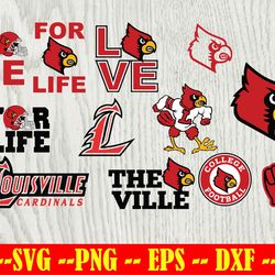 Louisville Cardinals Football Team svg, Louisville Cardinals svg, N C A A SVG, Logo bundle Instant Download