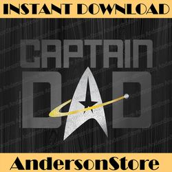 star trek: the next generation father's day captain dad best dad daddy father's day happy father's day png sublimation