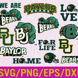 Baylor Bears svg, Baylor Bears clipart, Baylor Bears cricut, n c aa team, Logo bundle, Instant Download