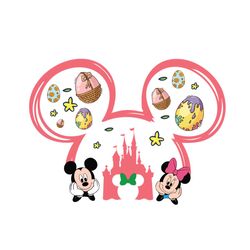 Disney Walt Easters Day SVG Mickey And Minnie Mouse SVG Cricut For Files
