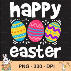 happy easter eggs sublimation, happy easter png, cute easter png, easter png, bunny png, easter clip art, instant