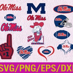 ole miss svg, ole miss team n c aa svg,  n c aa logo bundle, college football,logo bundle, instant download
