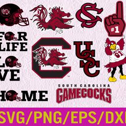 south carolina svg, n c aa team,  college football, college basketball, logo bundle, instant download