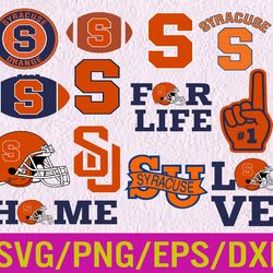 Syracuse Orangec svg, n c aa team, College Football, College basketball, Logo bundle, Instant Download