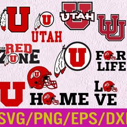 Utah Utes svg, n c aa team, Logo bundle, Instant Download