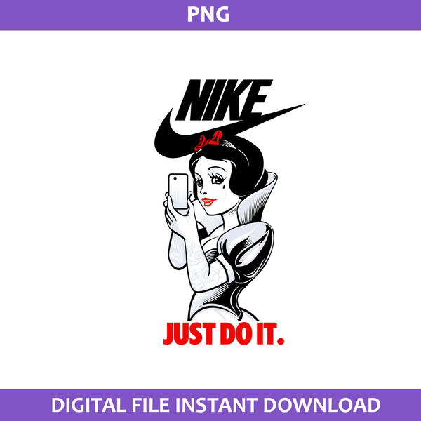 Snow White Nike Png Snow White Swoosh Png Nike Logo Png Snow White Png Fashion Bands Png Digital File