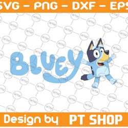 bluey custom name svg, bluey svg, heeled family svg, bingo svg, bandit svg, chilli svg, cricut silhouette, svg dxf png