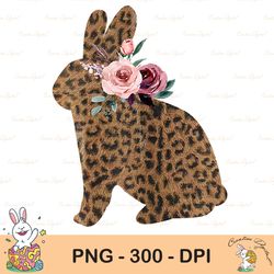 easter cute sublimation, leopard bunny sublimation, happy easter png, cute easter png, easter png, bunny png, easter
