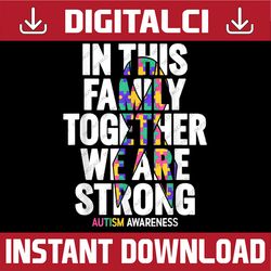 autism awareness mom dad family autism awareness png sublimation design