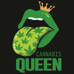 Cannabis Queen Svg, Trending Svg, Lips Pop Svg, Cannabis Svg, Queen Svg, Cannabis Lovers Svg, Cannabis Gifts Svg, Cannab