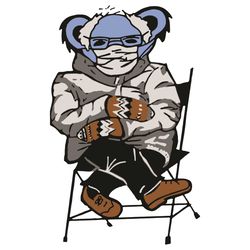 bernie sanders koala face mask quarantine svg, trending svg, bernie sanders svg, koala svg, face mask svg, bernie sander