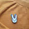 Rainbow Bunny pins polymer clay video tutorial , Bunny brooch, pendant or charm.jpg