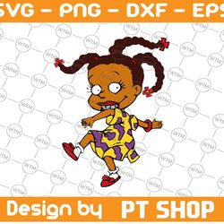 susie carmichael rugrats svg, png,eps, dxf, cricut, silhouette cut file, instant download