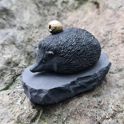 Figurine Shungite Karelia "Hedgehog"