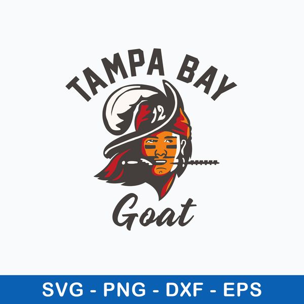 Tampa Bay Goat Brady Svg, Tampa Bay Buccaneers Svg, Png Dxf Eps File.jpeg