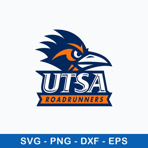 Texas SA Roadrunners Svg, UTSA Roadrunners Logo Svg, Png Dxf Eps File.jpeg