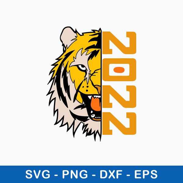 Tiger 2022 Chinese New Year of the Tiger Svg, Png Dxf Eps File.jpeg