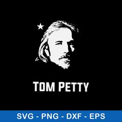 Tom Petty Half Face Svg, Tom Petty Svg, Png Dxf Eps File