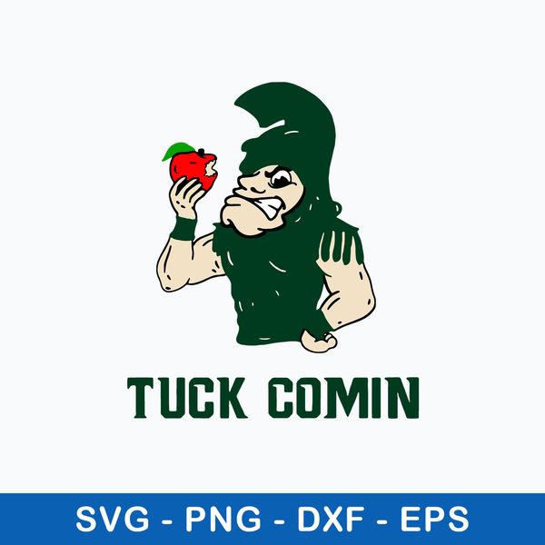 Tuck Comin MSU Vintage Football Svg Tuck Is Coming Svg, Png Dxf Eps File.jpeg