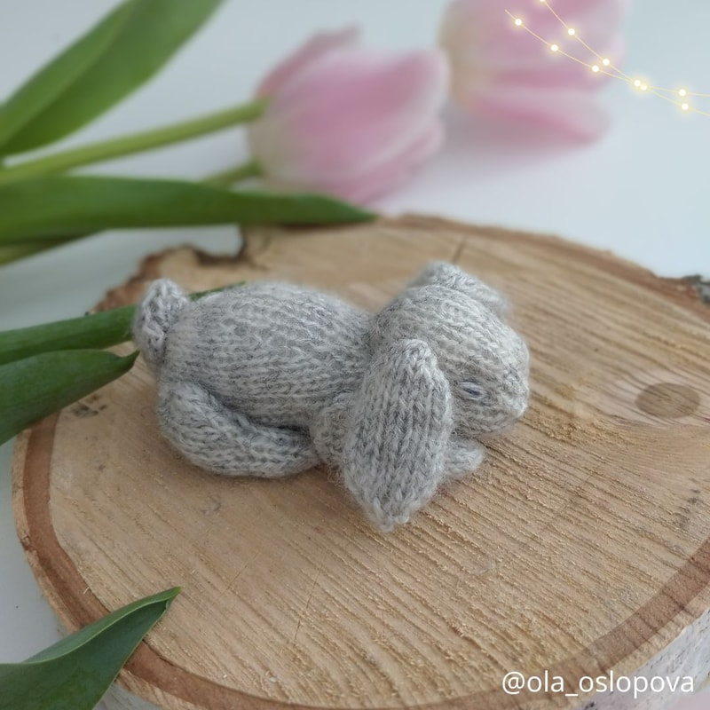 Rabbit knitting pattern. Amigurumi bunny rabbit | Inspire Uplift