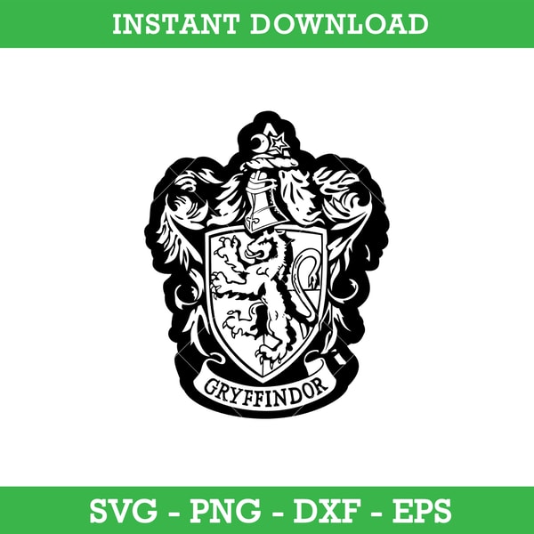 Harry Potter House Crests Printables