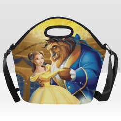 Beauty and Beast Neoprene Lunch Bag, Lunch Box