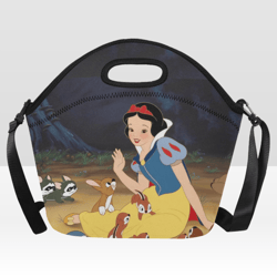 Snow White Neoprene Lunch Bag, Lunch Box