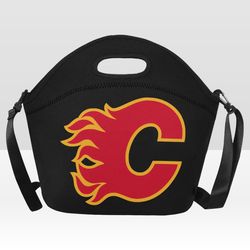 Calgary Flames Neoprene Lunch Bag, Lunch Box