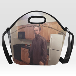 Robert Pattinson Meme Neoprene Lunch Bag, Lunch Box