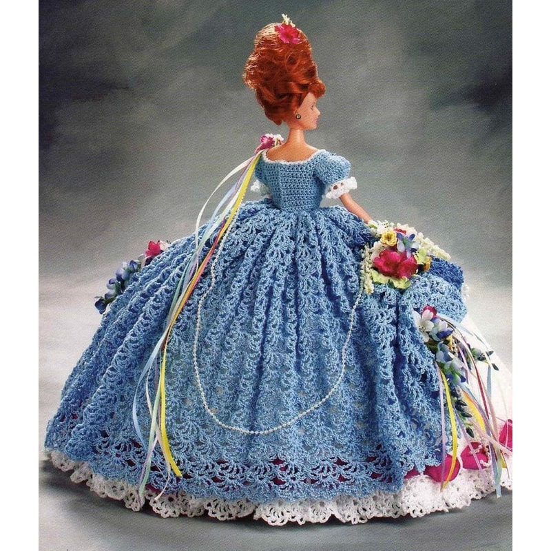 Elizabeth Crochet Dress Pattern for Barbie Dolls1.jpg