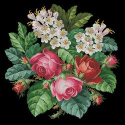 230120 roses with white flowers