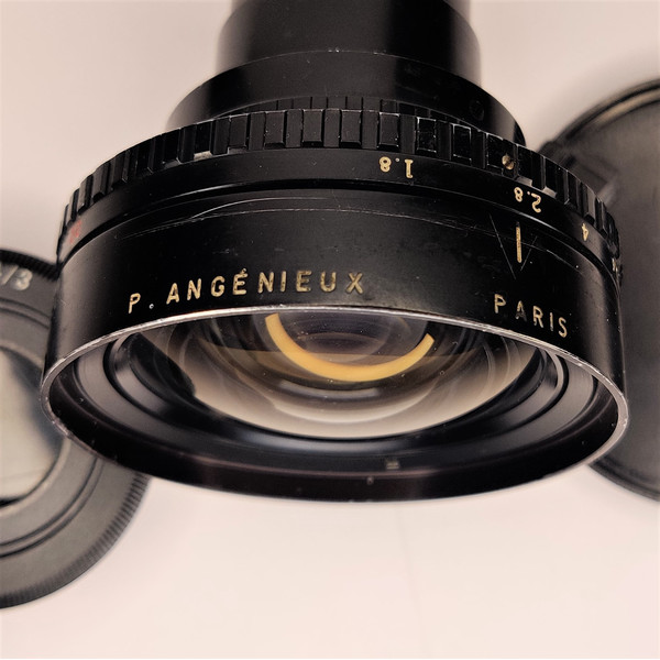P. ANGENIEUX 5.9mm Lens made in France. Paris