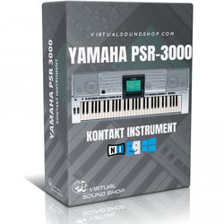 Yamaha PSR 3000 Kontakt Library - Virtual Instrument NKI Software