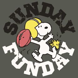 Sunday Funday Svg, Sport Svg, Football Svg, Sunday Funday Football Svg, Snoopy Svg, Snoopy Football Svg, Snoopy Football