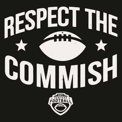 Respect The Commish Svg, Sport Svg, Commish Svg, Espn Svg, Espn Fans Svg, Fantasy Football Svg, The Commish White Logo S