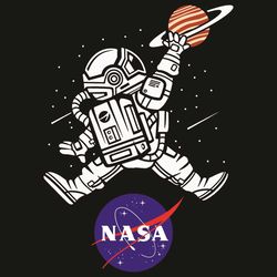 Astronaut Basketball League Slam Dunk NASA Svg, Sport Svg, Astronaut Svg, NASA Svg, Slam Dunk Svg, Basketball Svg, Space