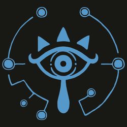 nintendo zelda breath of the wild sheikah eye logo svg, trending svg, nintendo zelda breath svg, the wild sheikah eye lo