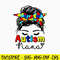 Autism Nana Messy Bun Sunglasses Svg, Autism Nana Svg, Png Dxf Eps File.jpg