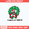 A Wreath Of Franklin Svg, Franklin Christmas Svg, Funny Svg, Png Dxf Eps File.jpg