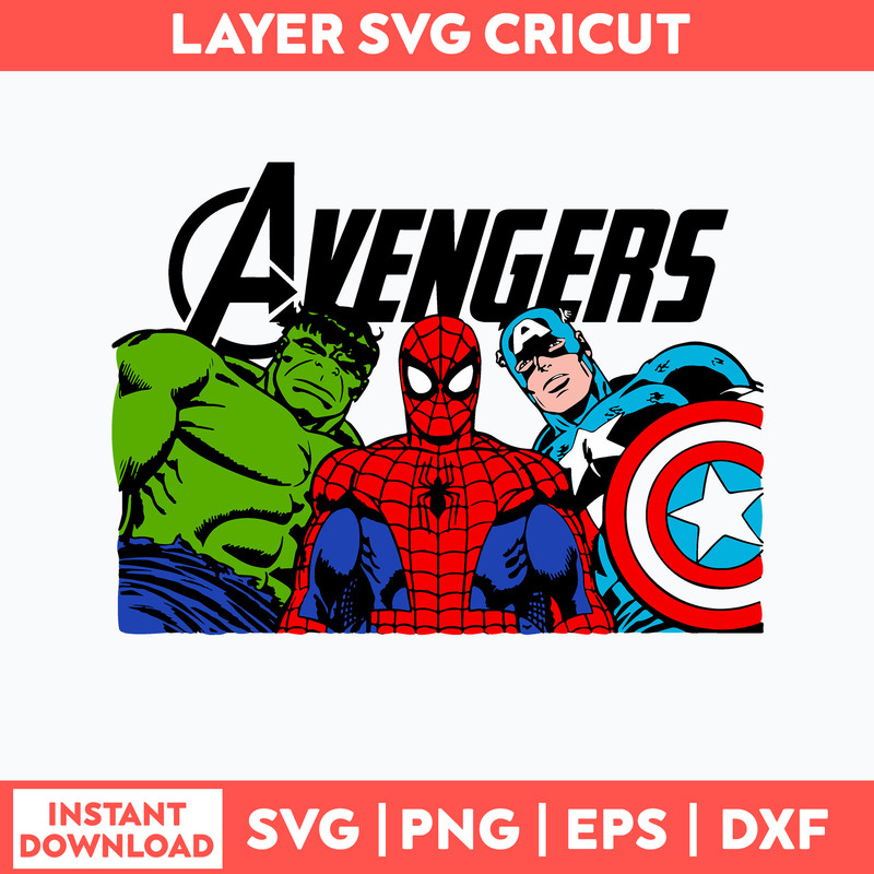 Avengers Superhero Svg, Avengers Characters Svg, Marvel Svg, Png Dxf Eps File.jpg
