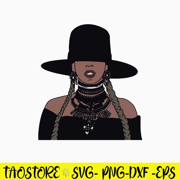 Beyonce Svg, Png Dxf Eps Digital File - Inspire Uplift