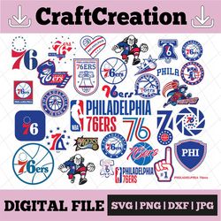 33 files nba logo philadelphia 76ers, philadelphia, 76ers svg,76ers svg,nba svg, nba svg, basketball clipart, svg for cr