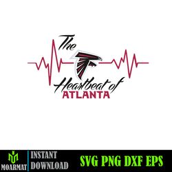Hear Heat Of Atlanta svg ,Atlanta Falcons Svg, Atlanta Falcons Football Teams Svg, NFL Teams Svg, NFL Svg