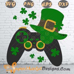 Video Game Controller Boys St Patricks Day sVG pNg dXF eps