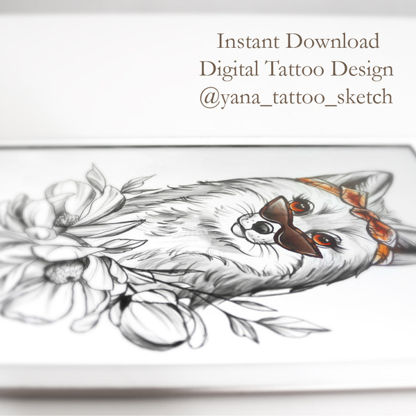 fox-tattoo-sketch-fo-females-fox-tattoo-design-for-woman-fox-and-flowers-tattoo-sketch-5.jpg