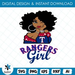 texas rangers girl svg, baseball svg, png , eps , dxf , instant download