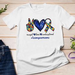 Personalized Autism Awareness Shirt for Mothers Day, Autism Mama Shirt, Gift For Autism, Mom of Autistic Child - T114